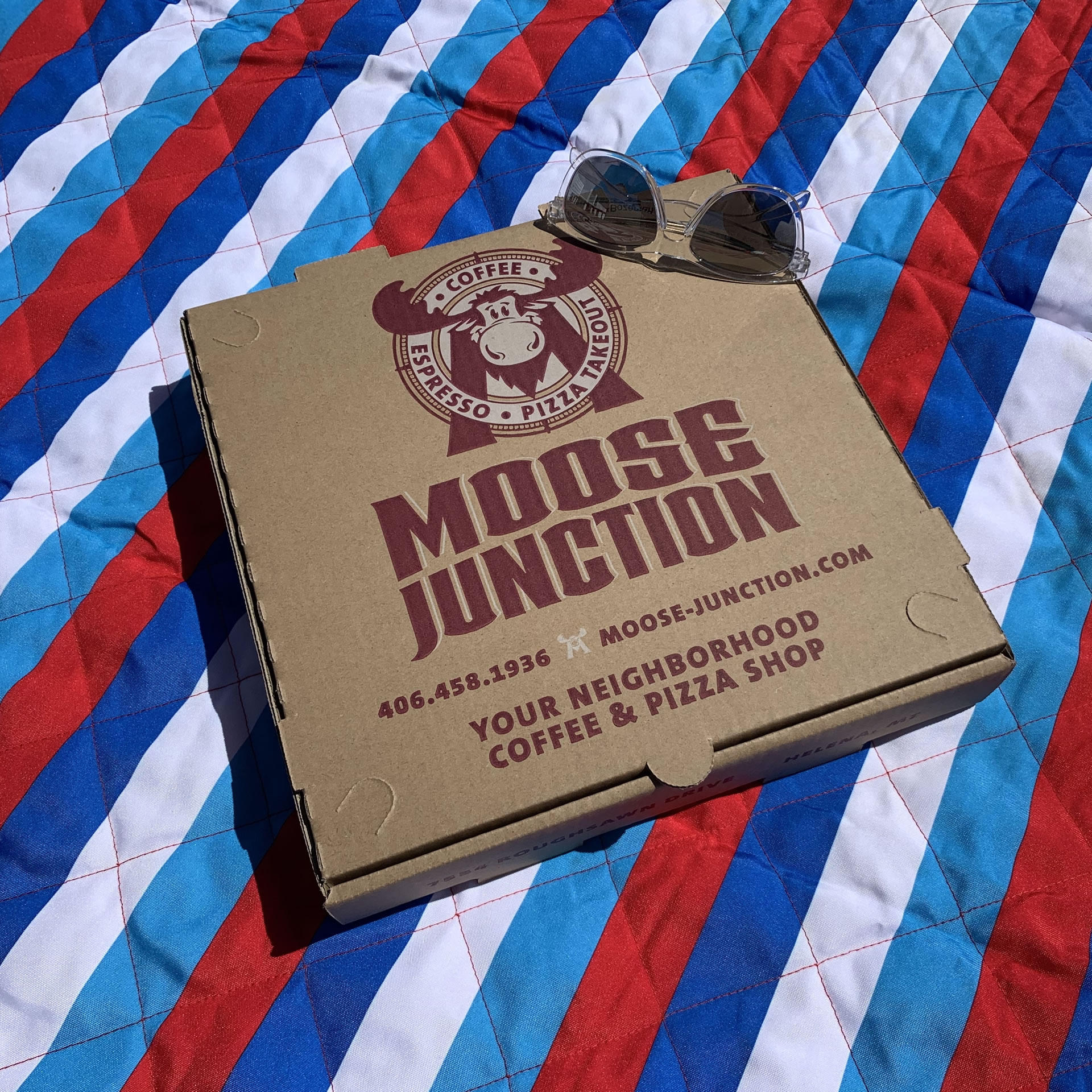 Moose Junction Pizza Box